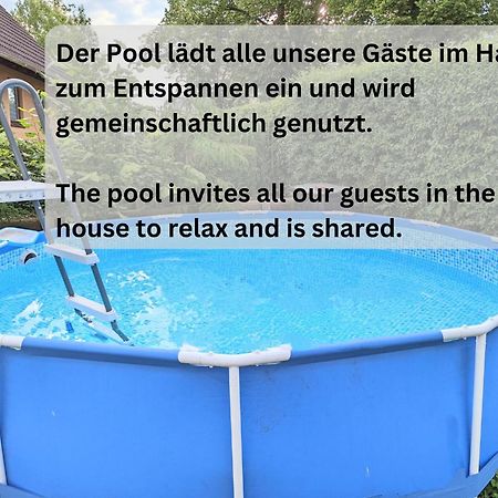 W5 - Urlaubsmagie - Wohnung Mit Grill, Terrasse & Pool Lichtenhain  Esterno foto