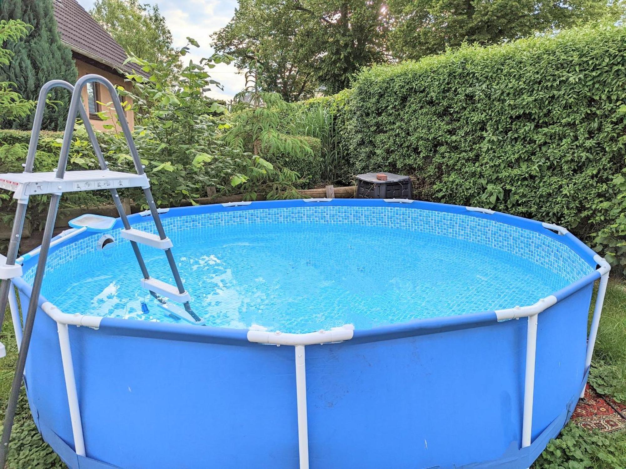 W5 - Urlaubsmagie - Wohnung Mit Grill, Terrasse & Pool Lichtenhain  Esterno foto
